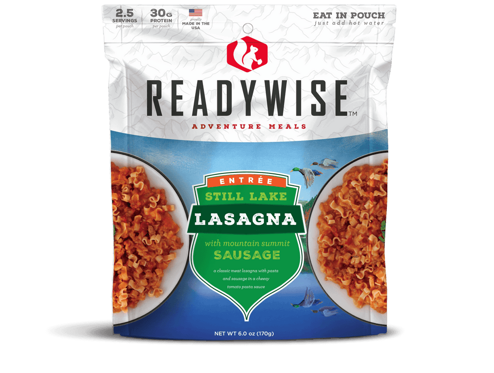 ReadyWise Still Lake Lasagna with Sausage 6 count case