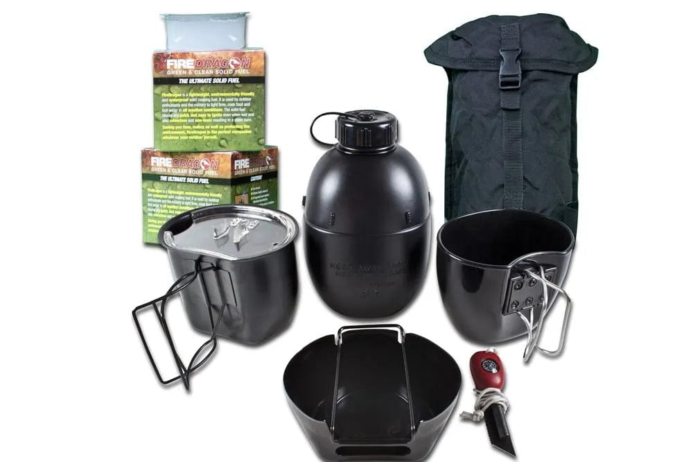 British Army Crusader Cooking System I (6 Piece Set) PTFE