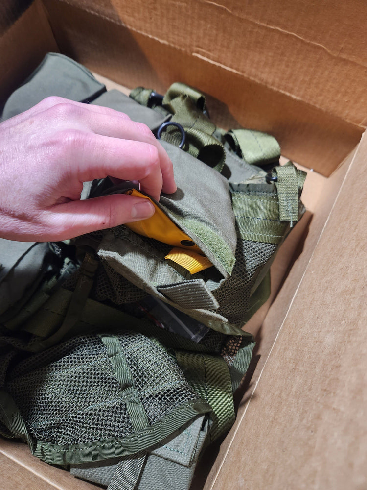 USA Aircrew Survival Armor Recovery Vest, Insert, and Packets