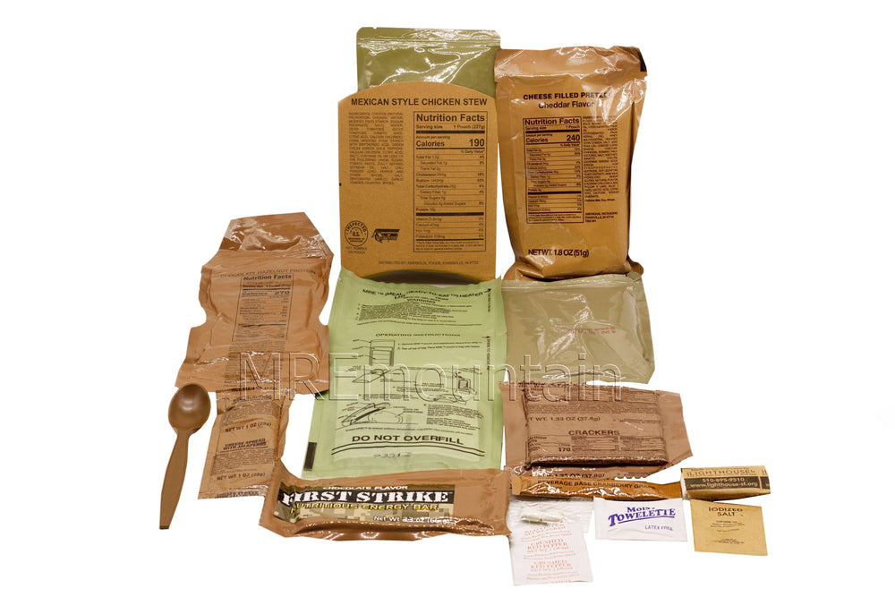 Mre Dimensions USA MRE Full Case of 12 | Foreign and International MREs | Foreign MREs ...