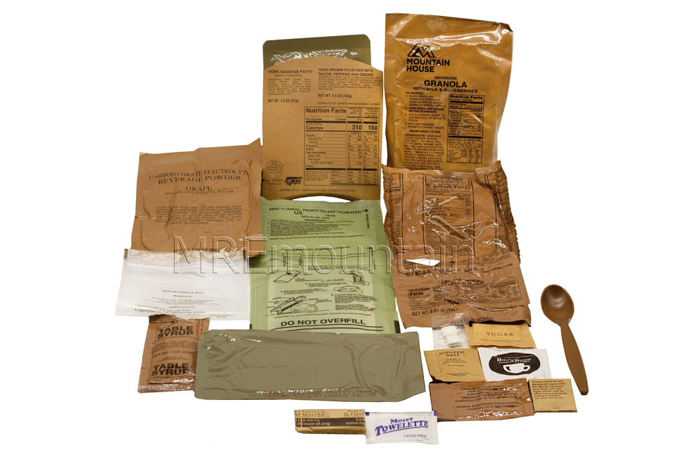 USA MRE Full Case of 12 | Foreign and International MREs | Foreign MREs ...
