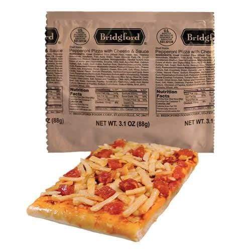 USA MRE Pepperoni Pizza Slice | Foreign and International MREs