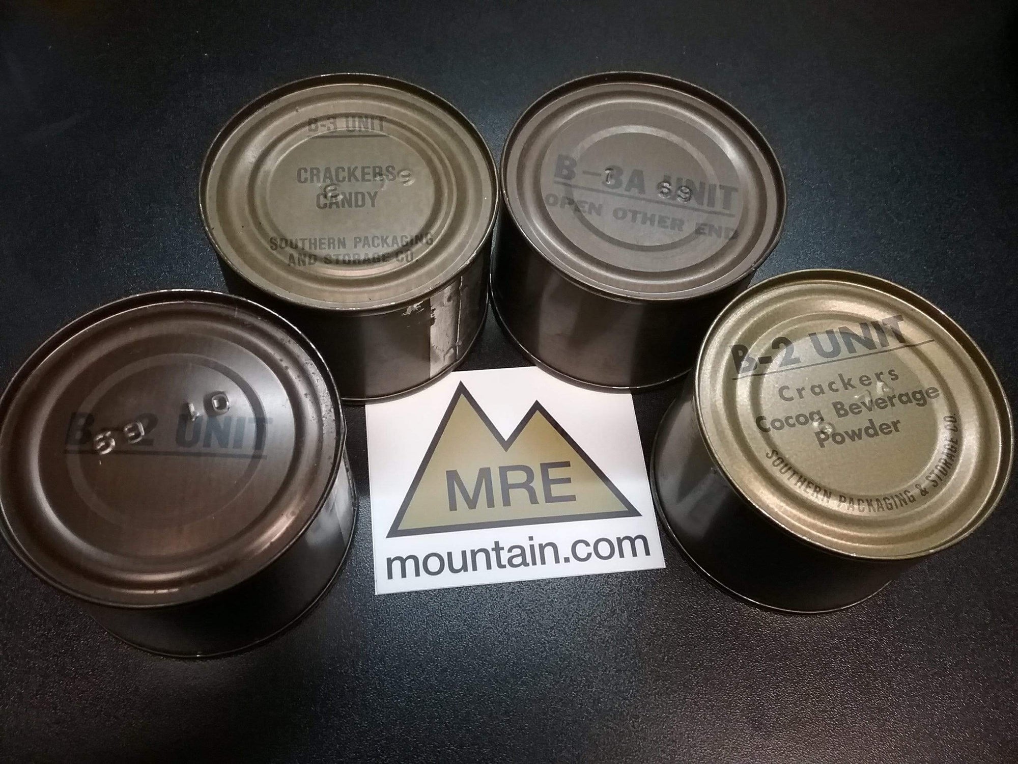 C Ration Containers C Rations C Ration Accessory Pack No Cigarettes Model Original