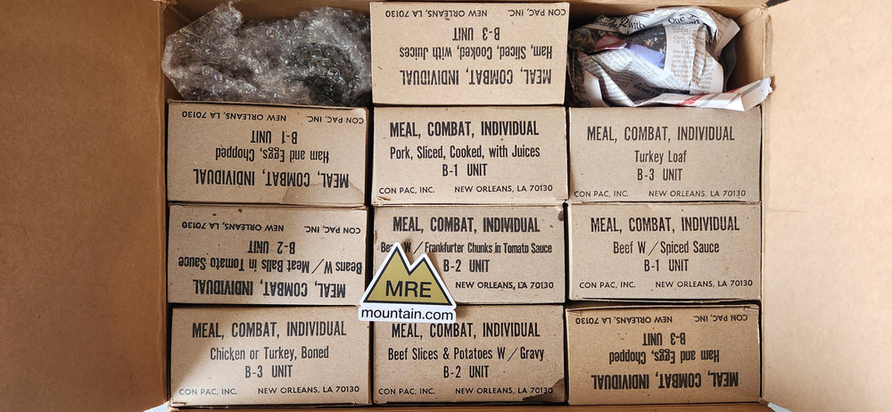 Vintage USA Meal Combat Individual MCI | Foreign and International MREs