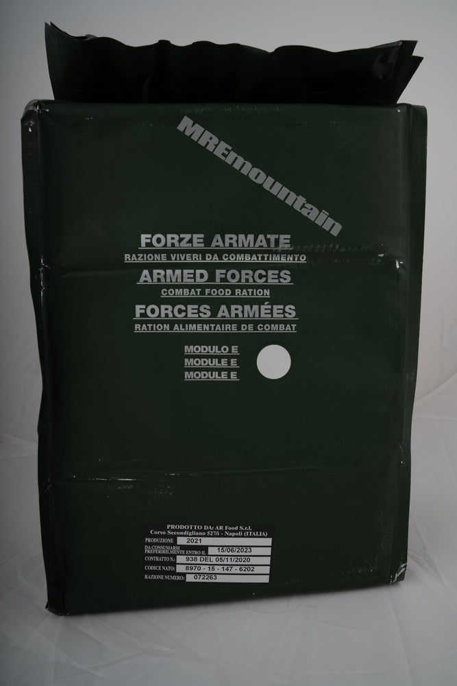 Italian Field Ration Italian Armed Forces 24 Hour Combat Ration | Foreign and International MREs
